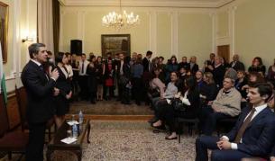 Росен Плевнелиев на среща с българи в Лондон