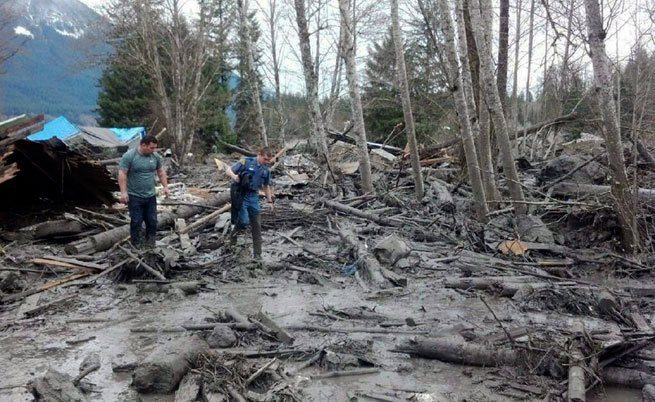 Осем загинали и 108 в неизвестност след свлачище във Вашингтон