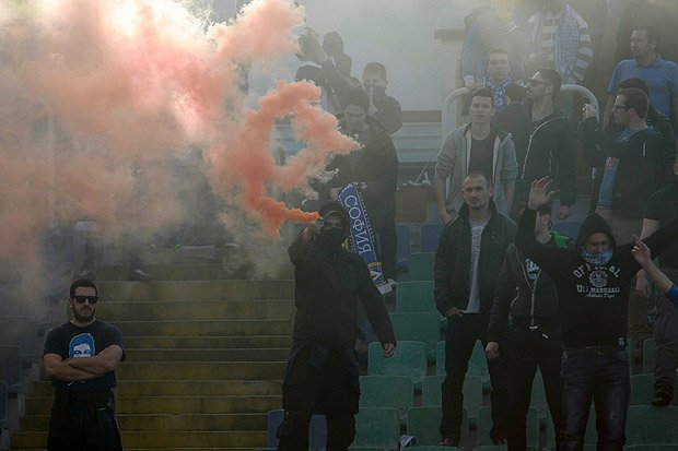 Агитките на ЦСКА и Левски за Вечното дерби1