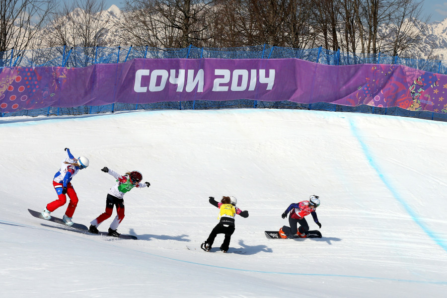 Прекрасната Сани Жекова на Игрите в Сочи1