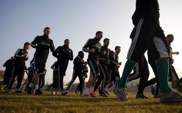 Първа тренировка за 2014-та в Лудогорец