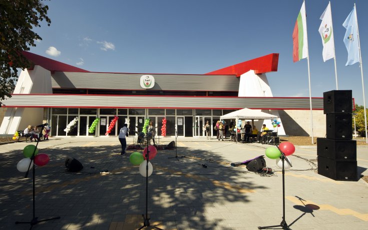 Откриване на волейболната зала 