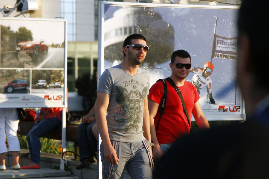 Експозицията на Любомир Асенов както и на останалите членове на1