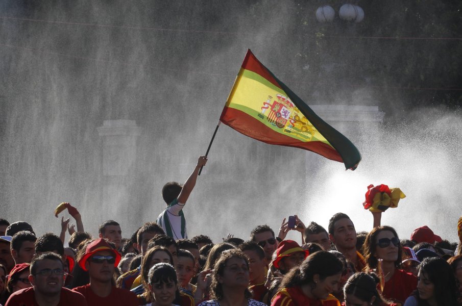 Испанците показаха че умеят да празнуват1