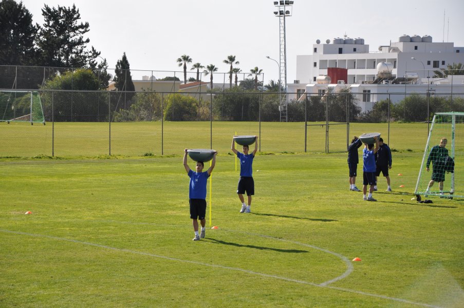 Подготовката на Левски в Кипър1