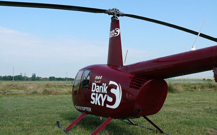 С нюзкоптера на Дарик над Дунав