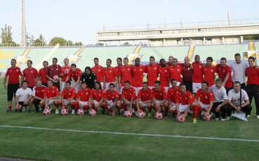 ЦСКА - Интер Баку 1:1 и представянето на червените