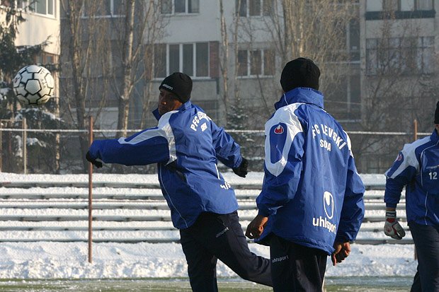 Първата тренировка на Левски1