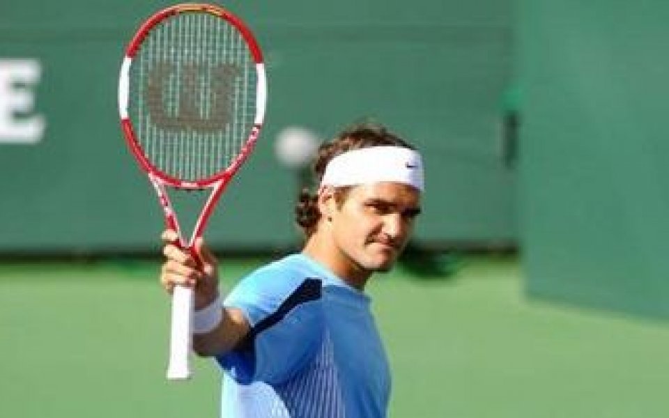 Федерер направи тренировка със Сампрас преди Индиън Уелс