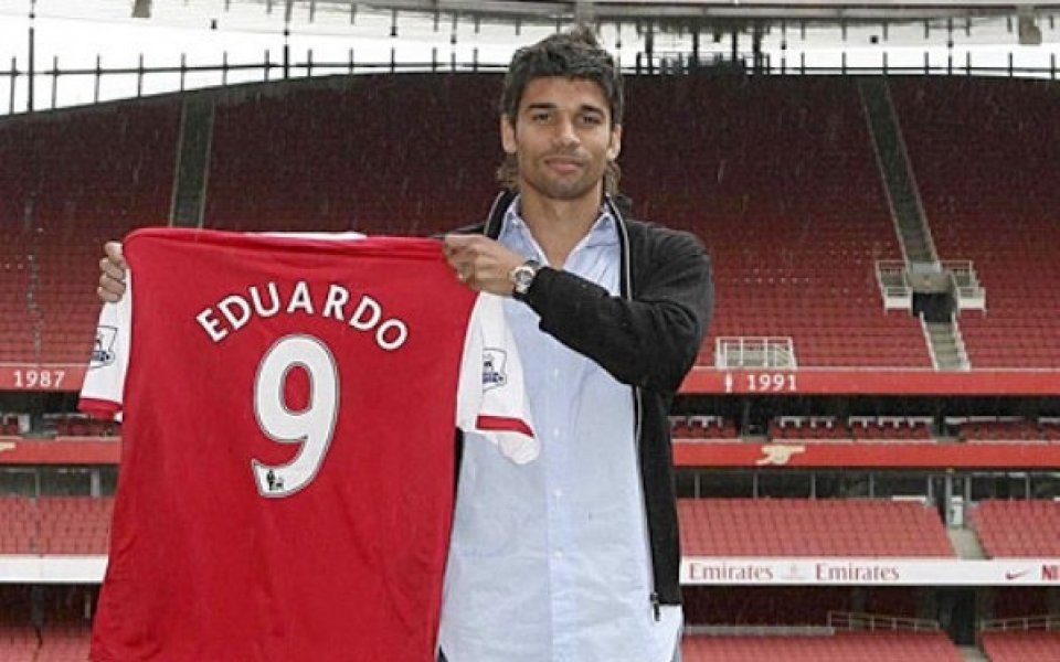 Едуардо: Адаптирах се към Арсенал