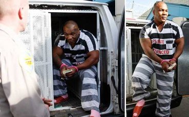 Майк Тайсън в затвора…по розови чорапки