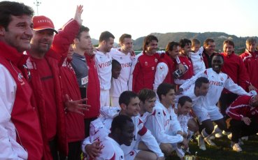 ЦСКА вдигна първа купа за 2008 година