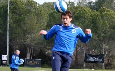 Генков с половин час игра за Динамо