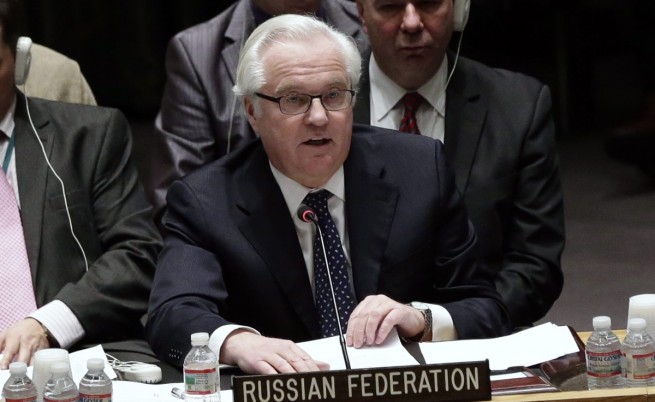 Руският посланик в ООН Виталий Чуркин