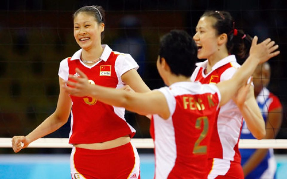 Китай с бронзовите медали във волейболния турнир при жените