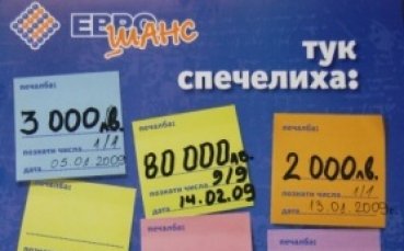 Над четвърт милион броя печалби си поделиха играчите на Еврошанс през изминалата седмица