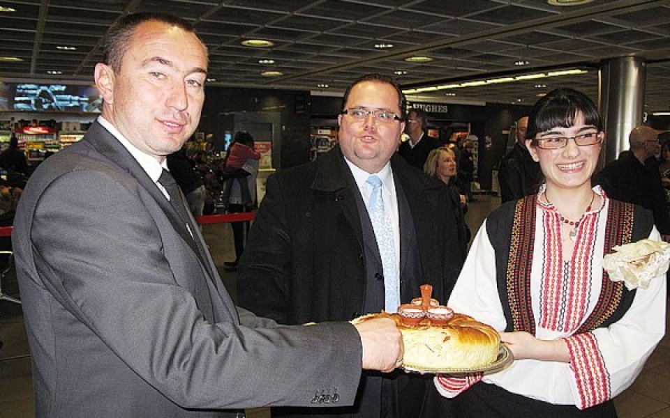 Българите посрещнати с хляб и сол на летището в Дъблин