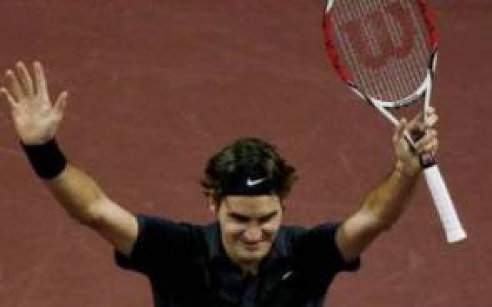 Федерер се класира за полуфиналите при мъжете в Мадрид