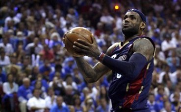 ЛеБрон в Белия дом