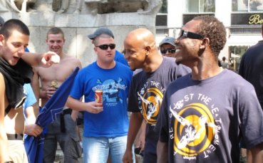 Сините се сляха с агитката в Будапеща