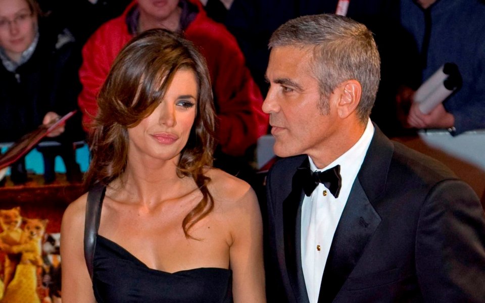 Клуни и Каналис заедно на червения килим
