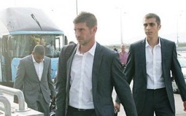 Седрик Бардон на празничен обяд във Френското посолство