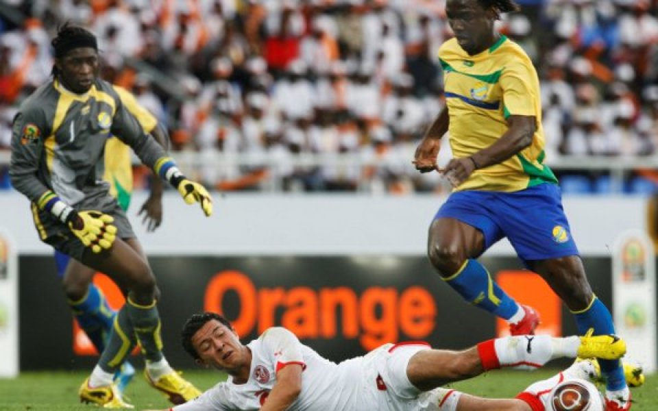 Габон се доближи до четвъртфиналите след равенство срещу Тунис
