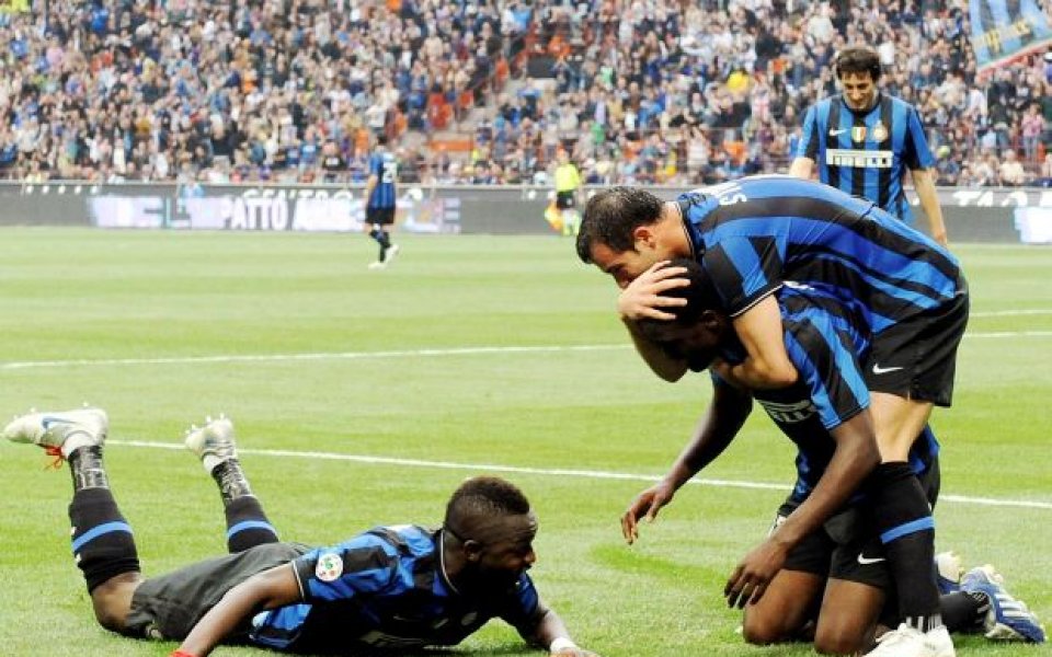 Интер отново на върха в Серия А