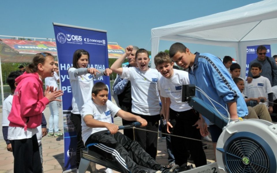 140 деца във Варна в Националната регата-гребен Ергометър
