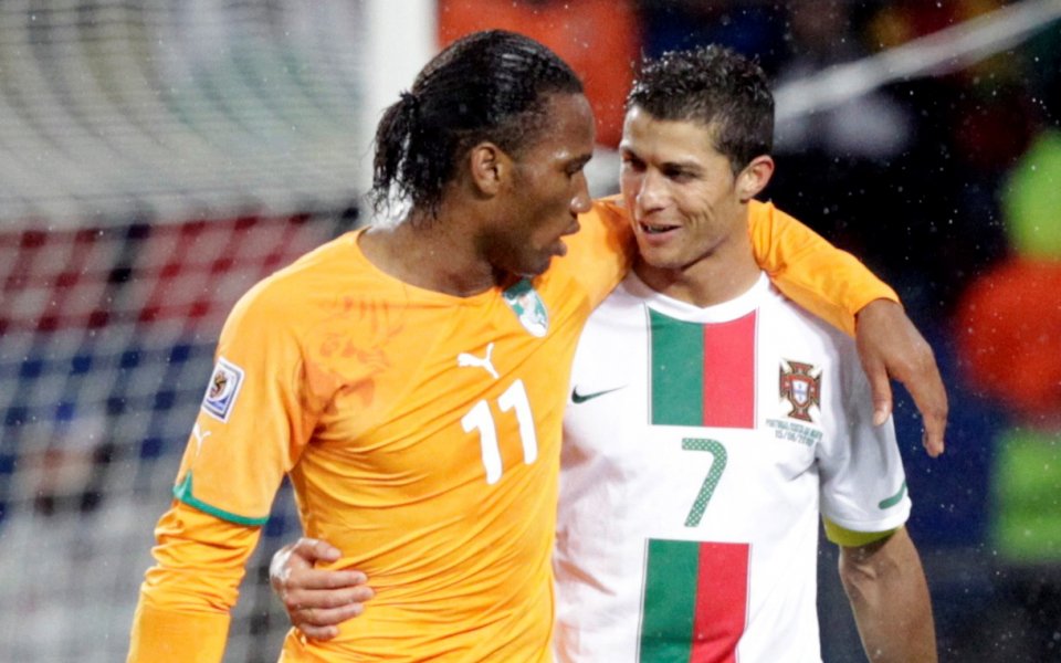 Кристиано Роналдо е играч на мача Португалия-Кот Д`Ивоар