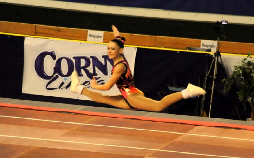 Страхотно  представяне  на  националния отбор  по  аеробика  в  Родез