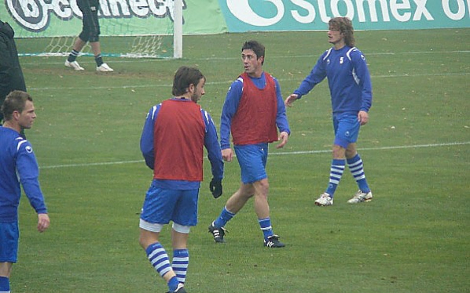 Трендафилов треньор на Спартак Вн, Диян Дончев ще му помага