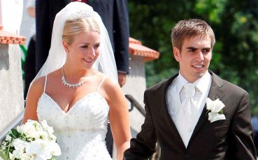 Капитанът на Германия Лам се ожени