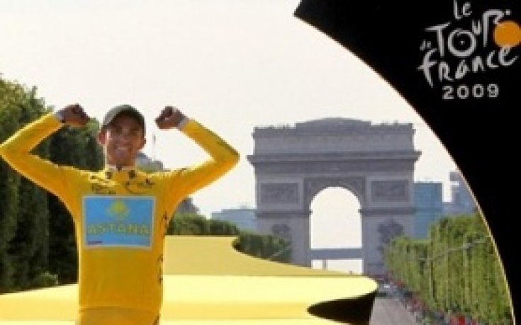 Алберто Контадор облече жълтата фланелка