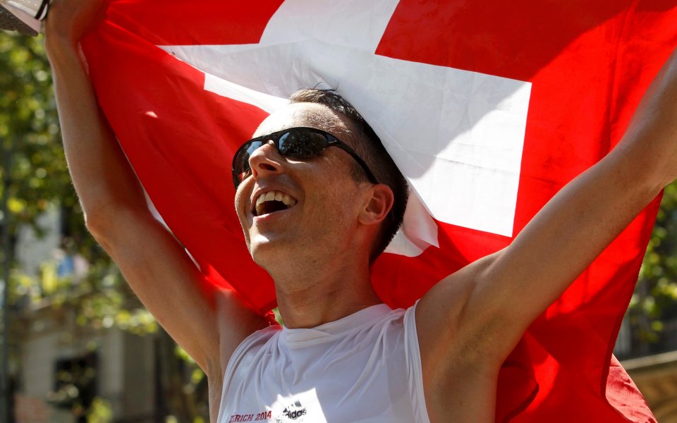 35-годишен швейцарец взе златото в маратона на Европейското