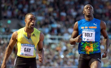 Тайсън Гай надбяга Болт в Стокхолм