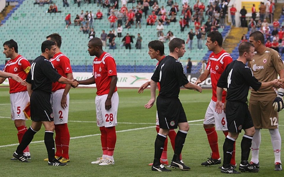 Двата мача на ЦСКА с ТНС с еднакви начални часове