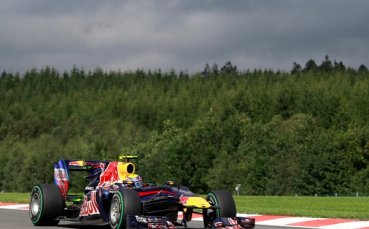 Уебър най-бърз в последната тренировка на Спа