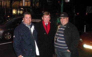 Кени Даглиш е на „Метропол” и гледа Левски