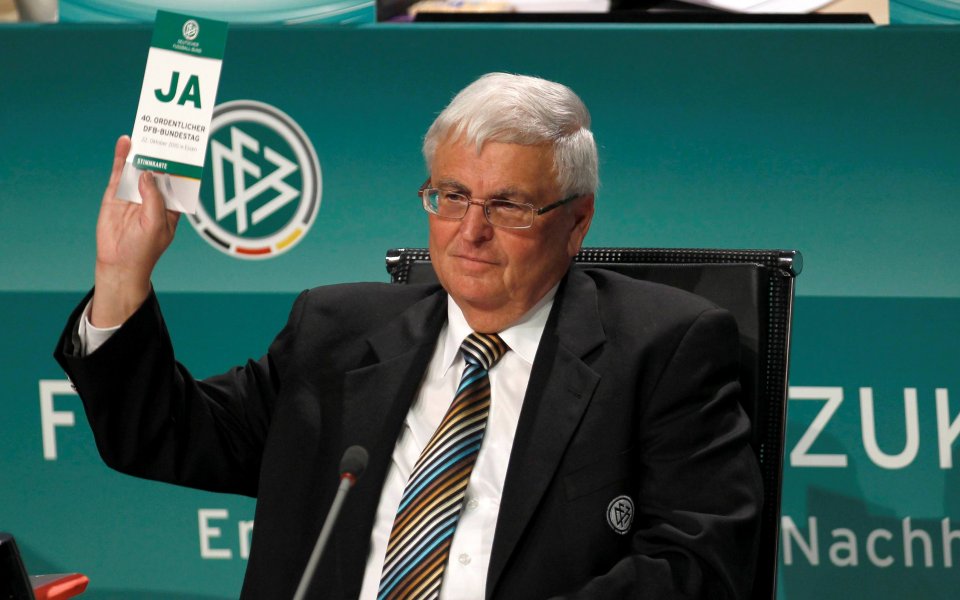 Германците си преизбраха Цванцигер за глава на футбола