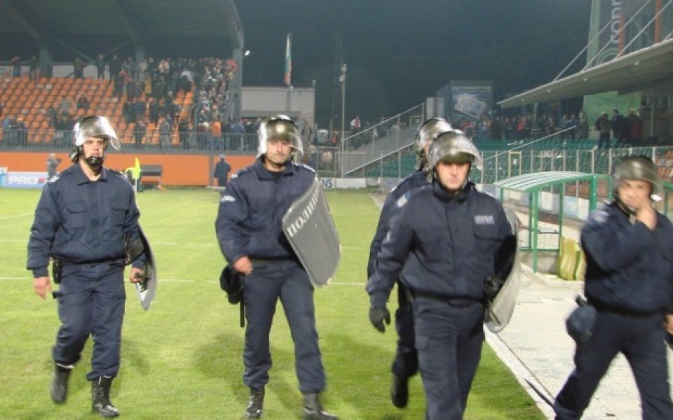 Полицията ще охранява мачовете на ЦСКА