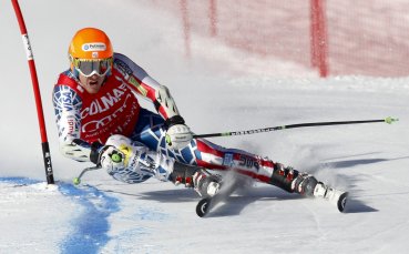 Лигети води в гигантския слалом във Вал Д'Изер