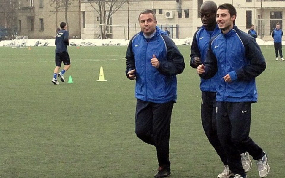 Левски почна с тренировките в Гърция, само Сашо Киров е извън строя