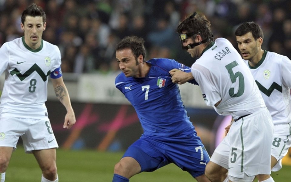 ВИДЕО: Италия се откъсна пред Словения