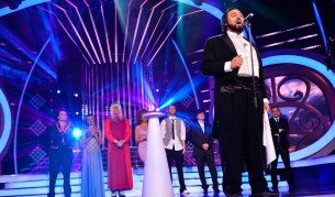 Иво Танев като Лучано Павароти