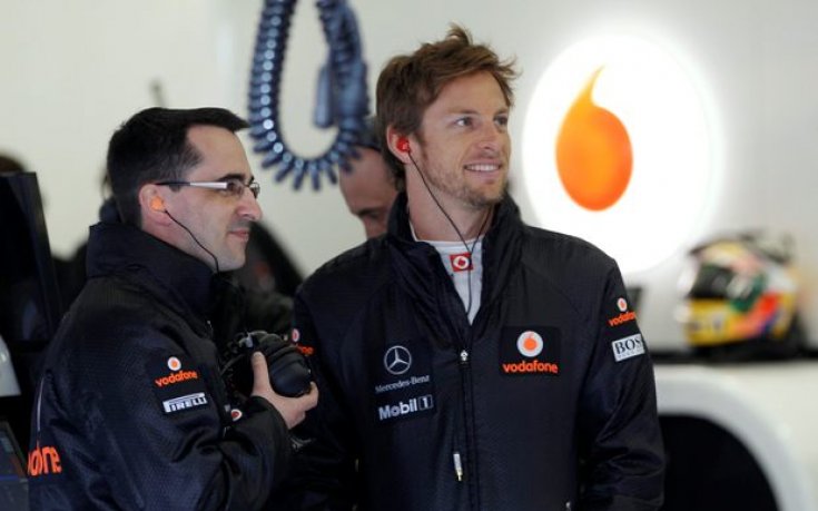 Бътън най-бърз във втората тренировка в Турция