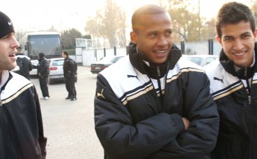 Бразилците от Славия  предизвикаха сънародниците си от ЦСКА преди утрешният мач