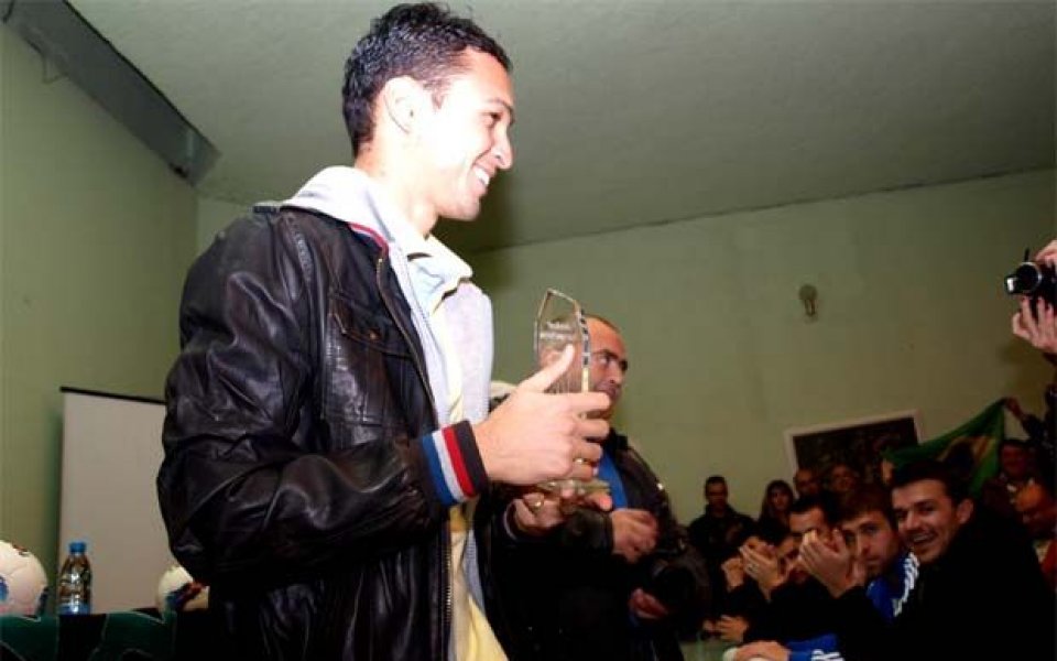 СНИМКИ: Марселиньо – футболист на полусезона в Лудогорец, Минев – най-сърцат