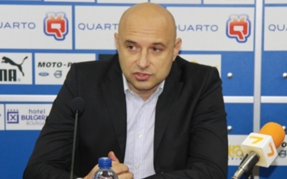 Пламен Киряков: Съвсем скоро Черноморец ще започне да генерира приходи от продажбата на играчи