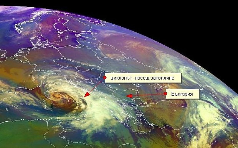 Започва затопляне, утре валежи от сняг, в събота дъжд и сняг, другата седмица отново застудяване